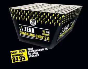 Binckhorst Vuurwerk 01578 Crackling Chry 2,0 35 shots 490 gram aanbieding