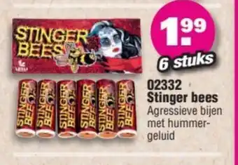 Binckhorst Vuurwerk 02332 Stinger Bees 6 stuks aanbieding