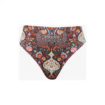 Spartoo Bikini Oxbow Bedrukte zwemslip met hoge taille P1MYRIAM aanbieding