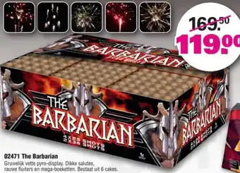 Binckhorst Vuurwerk 02471 The Barbarian aanbieding