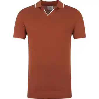 Spartoo T-shirt Suitable Kjell Polo Bruin aanbieding