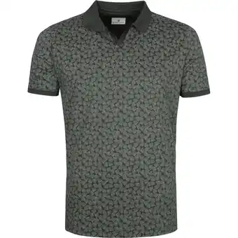 Spartoo T-shirt State Of Art Polo Donkergroen Print aanbieding