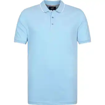 Spartoo T-shirt Suitable Oxford Polo Lichtblauw aanbieding