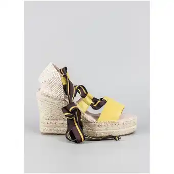 Spartoo Espadrilles Feeling Street Alpargatas en color mostaza para señora aanbieding