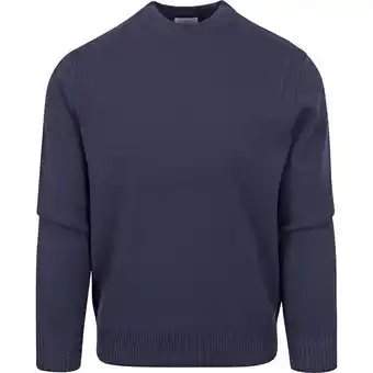 Spartoo Sweater Dstrezzed Pullover Fell Navy aanbieding