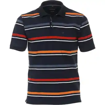 Spartoo T-shirt Casa Moda Poloshirt Strepen Navy aanbieding