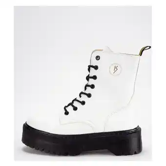 Spartoo Laarzen Keslem Botas en color blanco para aanbieding