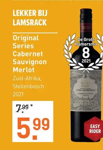 Gall & Gall Original Series Cabernet Sauvignon Merlot aanbieding