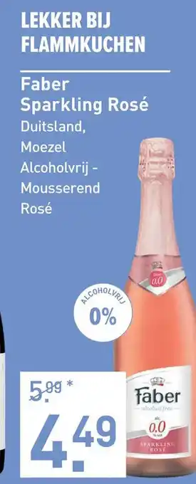 Gall & Gall Faber Sparkling Rosé aanbieding