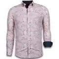 Spartoo Overhemd Lange Mouw Tony Backer Blouse Allover Flower Pattern aanbieding