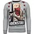 Spartoo Sweater Local Fanatic Marilyn Rockstar Rhinestone aanbieding