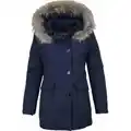 Spartoo Parka Jas Matogla Winterjas Wooly Bontkraag Parka Steekzakken aanbieding