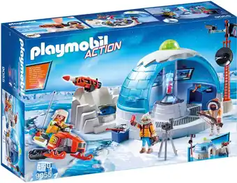 Bol.com PLAYMOBIL Action Hoofdkwartier Poolexpeditie - 9055 aanbieding