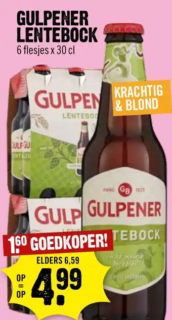 Dirck 3 GULPENER LENTEBOCK 6 x 30 cl aanbieding