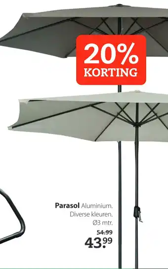 Boerenbond Parasol aanbieding