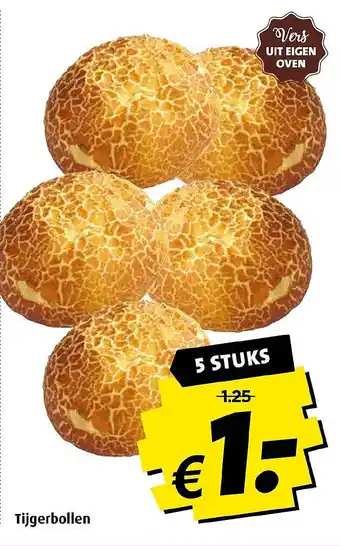 Boni Tijgerbollen aanbieding