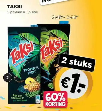 Jumbo Taksi 1,5 liter aanbieding