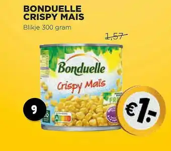 Jumbo Bonduelle Crispy Mais  300 gram aanbieding