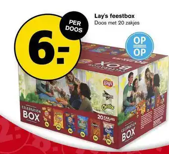 Hoogvliet Lay's feestbox aanbieding