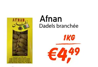 Tanger Markt Afnan Dadels branchée 1kg aanbieding