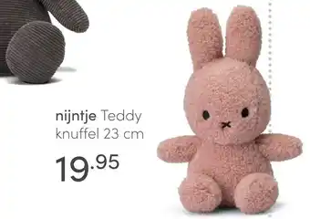 Baby & Tiener Nijntje teddy knuffel 23 cm aanbieding