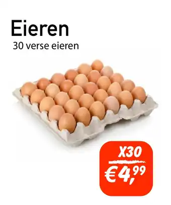 Tanger Markt Eieren  x 30 aanbieding