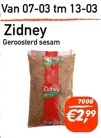 Tanger Markt Geroosterd sesam 700g aanbieding