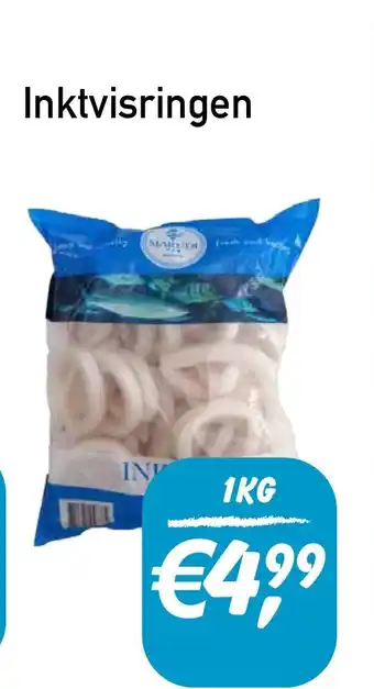 Tanger Markt Marudi Inktvisringen 1KG aanbieding