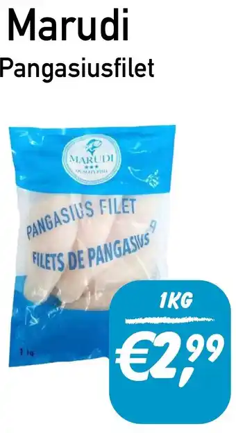 Tanger Markt Marudi Pangasiusfilet 1kg aanbieding