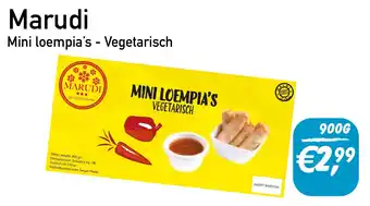 Tanger Markt Marudi Mini loempia's - Vegetarisch 900g aanbieding