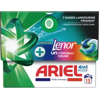 Jumbo Ariel Pods Plus Unstopppable Color 10 Stuks aanbieding