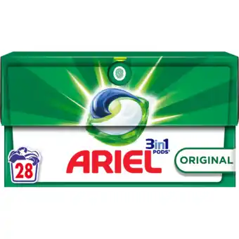 Jumbo Ariel 3in1 PODS, Wasmiddelcapsules, X28 aanbieding