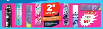 Trekpleister Alle droogshampoo 2x200 ml aanbieding