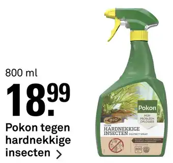 Karwei Pokon tegen hardnekkige insecten 800 ml aanbieding