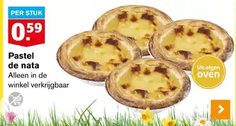 Hoogvliet Pastel de nata aanbieding