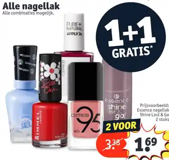 Kruidvat Alle nagellak aanbieding