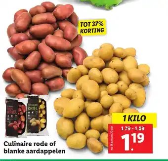 Lidl Culinaire rode of blanke aardappelen aanbieding