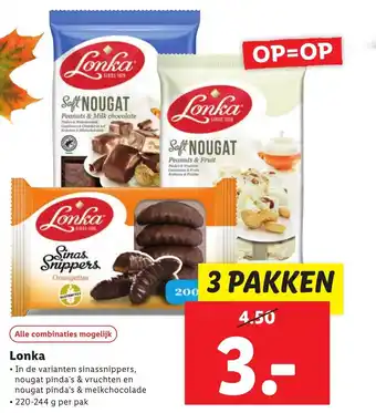 Lidl Lonka aanbieding