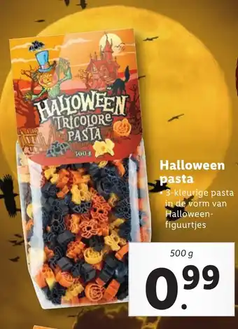 Lidl Halloween pasta 500g aanbieding