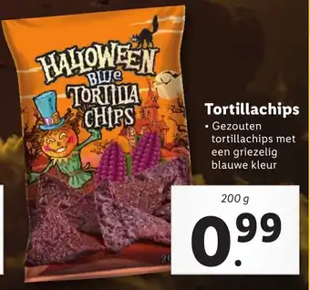 Lidl Tortillachips 200g aanbieding