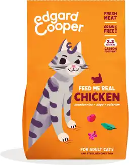 Intratuin Edgard & Cooper kattenvoer kip adult 4 kg aanbieding