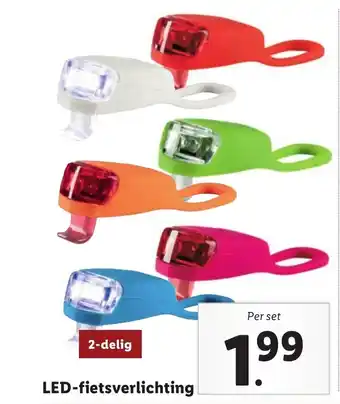 Lidl LED-fietsverlichting aanbieding