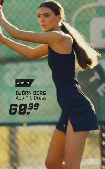 Daka Sport BJÖRN BORG Ace Rib Dress aanbieding