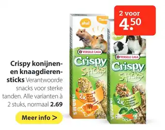 Pets Place Crispy konijnen- en knaagdieren- sticks aanbieding