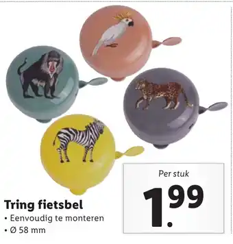 Lidl Tring fietsbel aanbieding