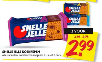 Dekamarkt Snelle Jelle Koekrepen aanbieding