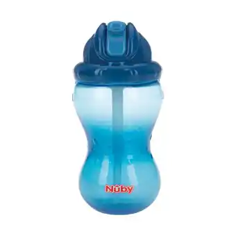 Babypark Nuby Flip-It Drinkbeker - 360 ml - Blauw aanbieding