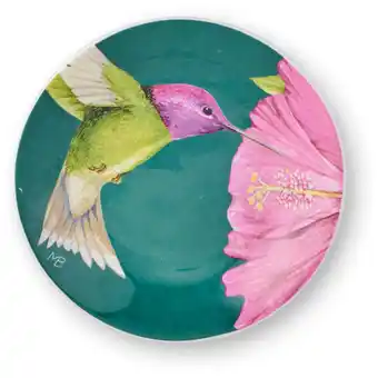 Blokker Marjolein Bastin petit four Hummingbirds groen Ø12cm aanbieding