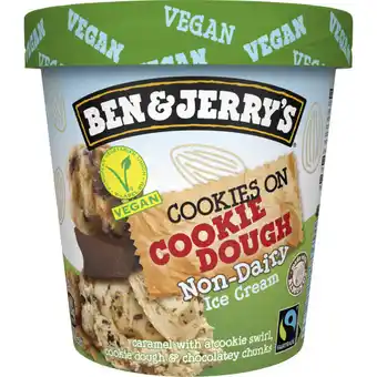 Albert Heijn Ben & Jerry's Cookies on cookie dough non-dairy aanbieding