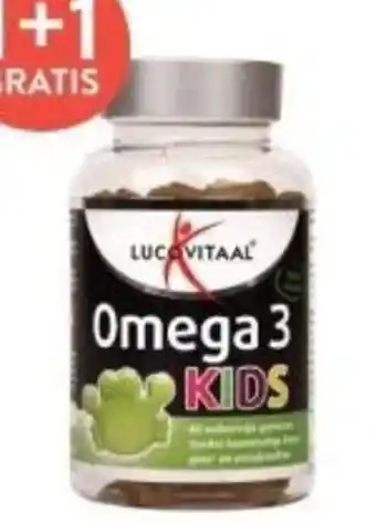 Holland & Barrett Lucovitaal omega 3 kids appelsmaak 60 gummies aanbieding